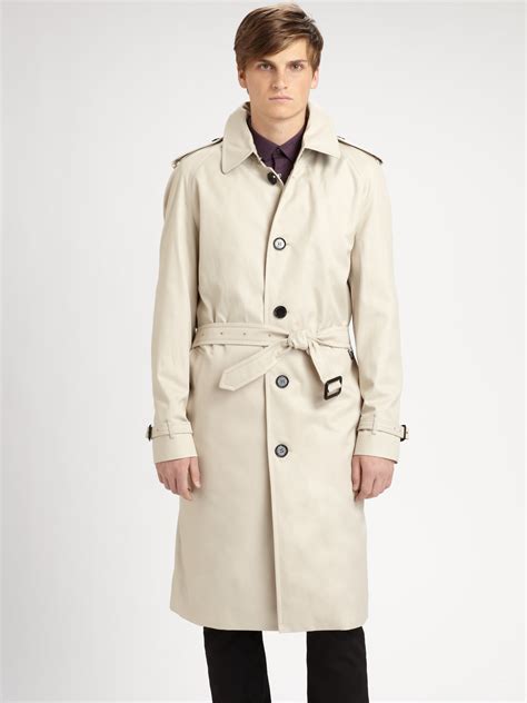 burberry trench raincoat mens|burberry wool pea coats men's.